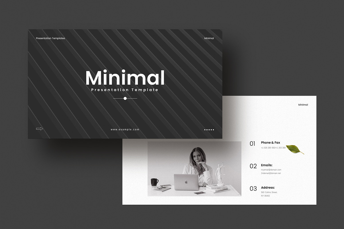 Minimal Presentation Template, a Presentation Template by Pradaxa (Photo 5 of 7)