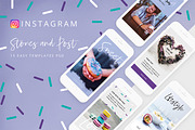 Instagram Bundle 25in1 + Free Update, a Social Media Template by Digital Breath templates (Thumbnail 15 of 27)