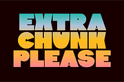 Chunk Grotesk – Bold, Playful, Loud, a Sans Serif Font by Good Times Type (Thumbnail 8 of 8)