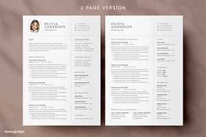 2023 Resume Template - Word & Pages