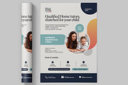 Home Tutor Flyer Template, a Flyer Template by ContestDesign (Thumbnail 3 of 3)