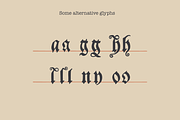 Polish Blackletter Schwabacher font, a Blackletter Font by kaer_shop (Thumbnail 5 of 12)