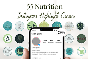 Health Instagram Highlight covers