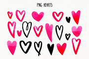 Doodle Hearts set, a Decorative Illustration by Ekaterina Goncharova (Thumbnail 2 of 10)