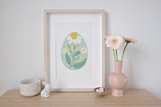 Folk Spring – Easter Bunny Clipart, a Decorative Illustration by Jenny Quince (Thumbnail 11 of 14)