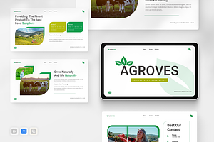 Agriculture Presentation Keynote, a Presentation Template by Annora Studio
