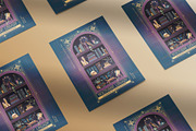 Nocturne Nouveau Branding Kit, a Decorative Illustration by Polar Vectors (Thumbnail 4 of 20)