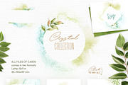 Crystal. Floral & Polygonal Bundle, a Decorative Illustration by OctopusArtis (Thumbnail 5 of 15)