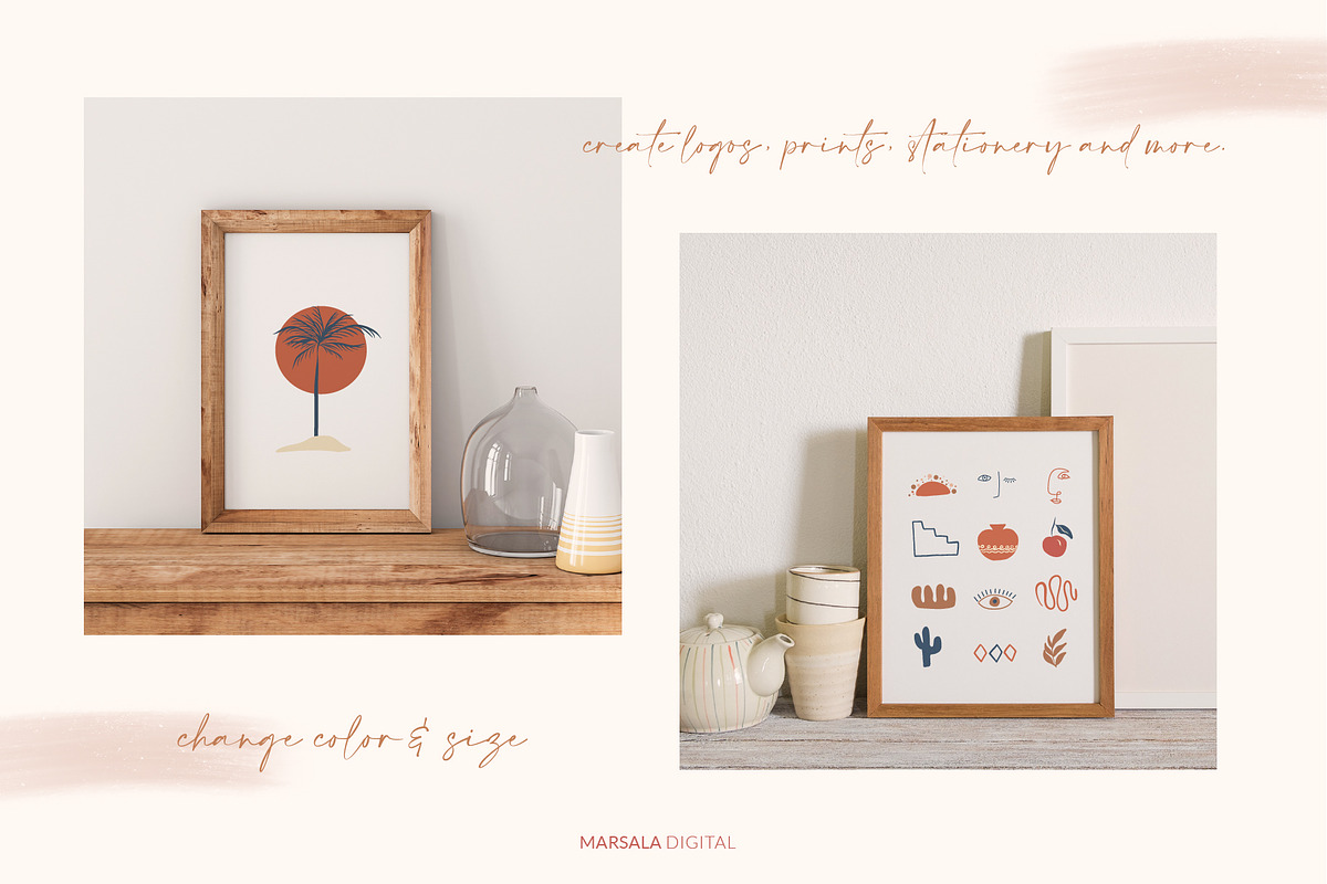 Abstract Prints Shapes Graphics vol2, an Object Graphic by Kaya Fonts (Photo 15 of 20)