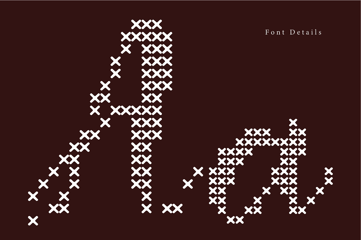 Napery | A Embroidery Scriot Font, a Handwritten Font by Berdansabersama (Photo 6 of 9)
