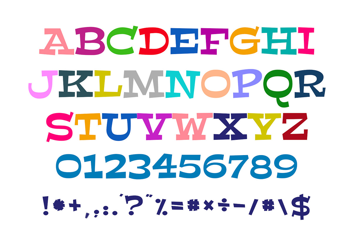 Cowboy Kids Font, a Symbol Font by OWPictures (Photo 2 of 5)