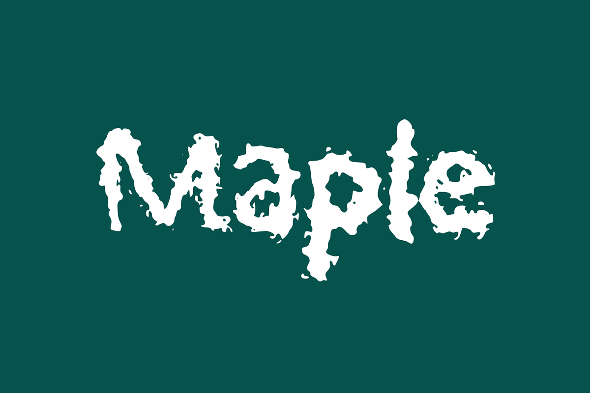 Maple Handwritten Font