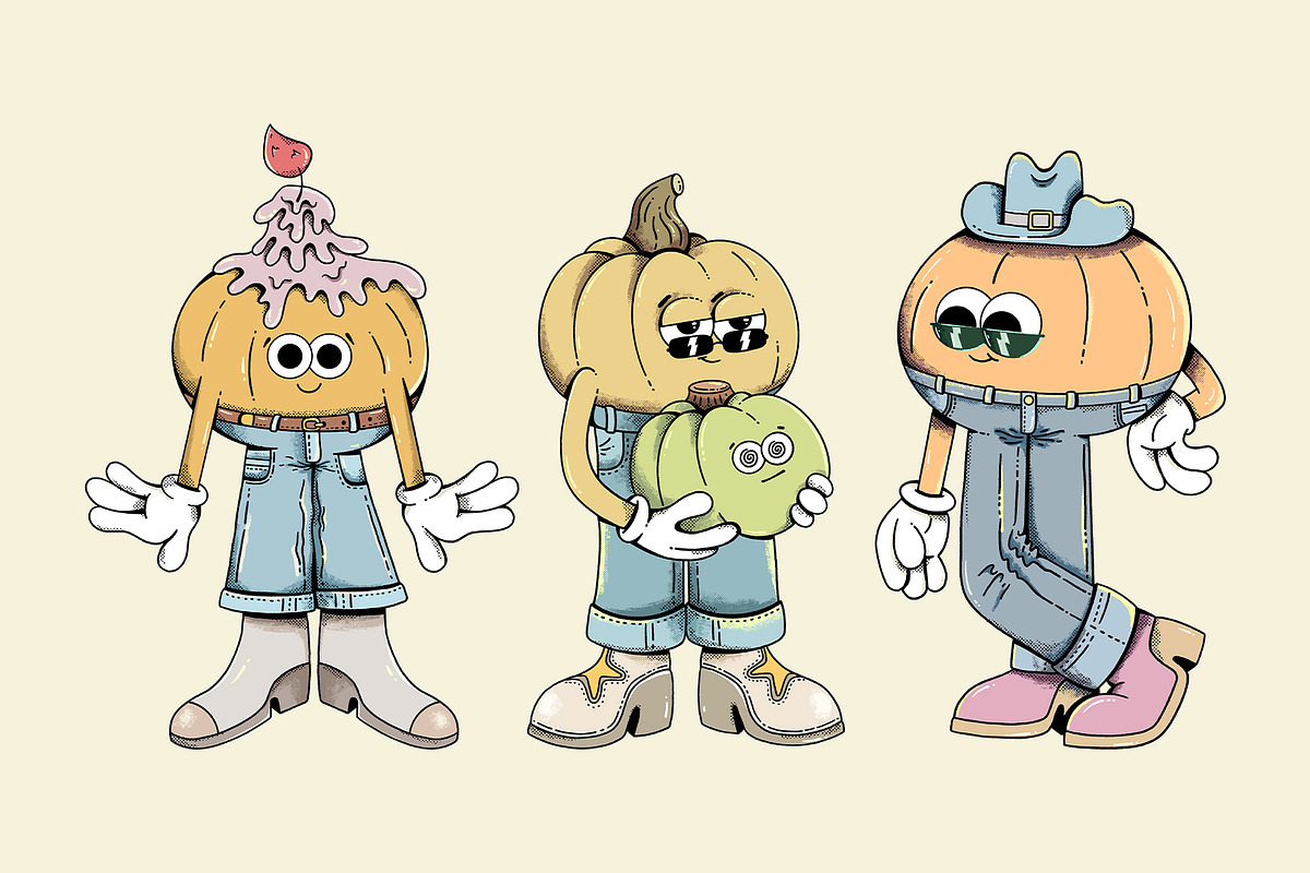 Season Of Pumpkins, an Illustration by Alina Sh (Photo 3 of 9)