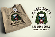 Joker Skull Design Vector, an Illustration by vectstudio (Thumbnail 2 of 3)