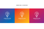 Creative Bulb Logo, a Branding & Logo Template by Designbase (Thumbnail 3 of 5)