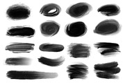 Hand Painted Brush Masks, a Texture Graphic by alexdndz (Thumbnail 2 of 2)