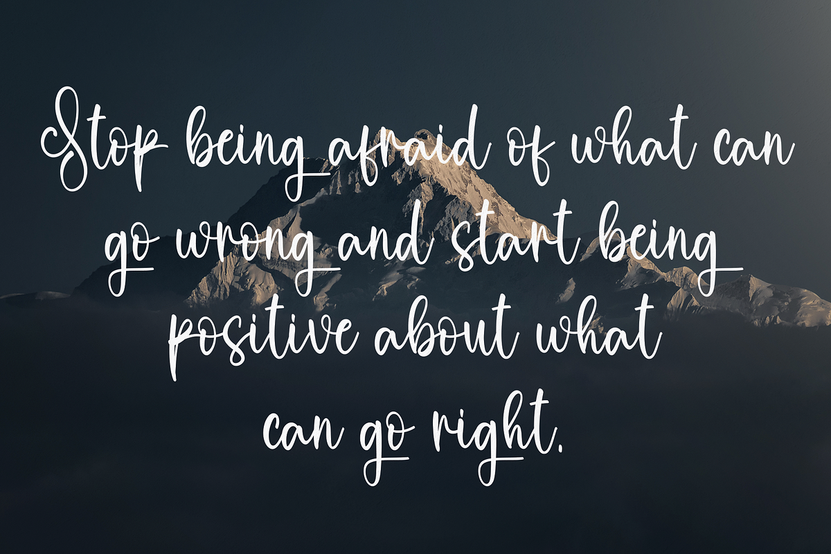 Thomshon | Script Font, a Script Font by Scratchones (Photo 2 of 8)