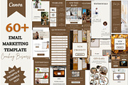 Email Marketing Newsletter template, a Product Mockup by Millennials Marketing (Thumbnail 1 of 9)