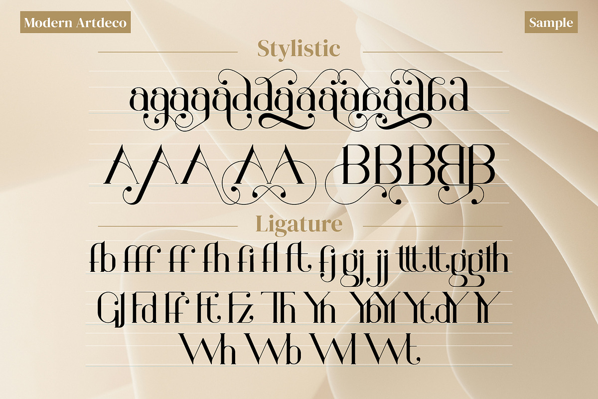 Fashion Vogue, a Serif Font by panakota studio (Photo 5 of 9)