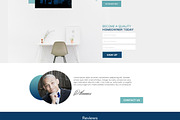 Mortgage Landing Page PSD Template, a Landing Page Template by NeptuneDesign (Thumbnail 2 of 3)