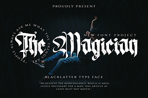 The Magician - Blackletter Typeface