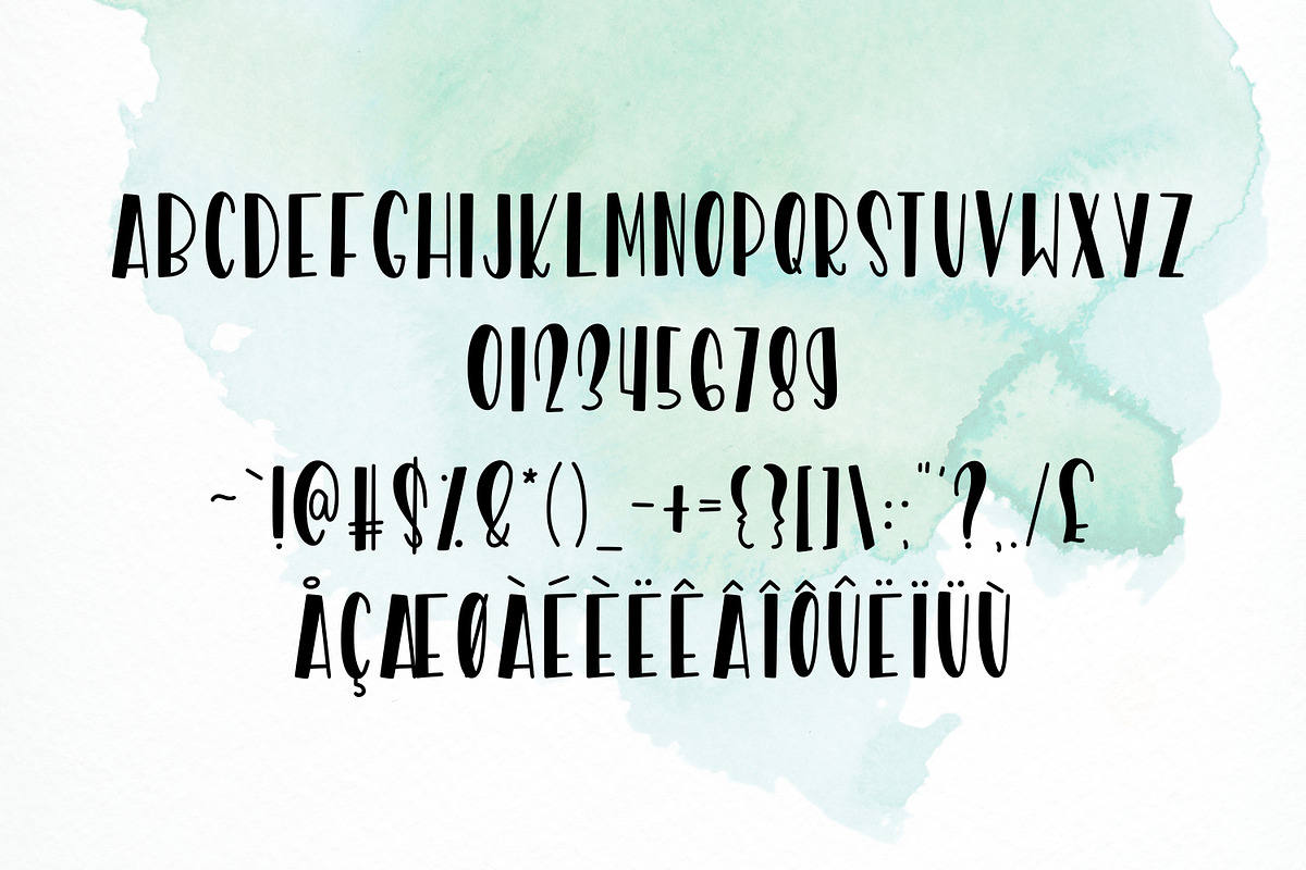 Riptide Font Trio, a Font by Kitaleigh (Photo 3 of 3)