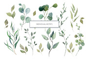 Herbal watercolor collection, a Pattern Graphic by HannaStudio (Thumbnail 2 of 8)