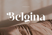 Belgina | Modern Unique Serif, a Serif Font by Typoraith Co (Thumbnail 1 of 16)