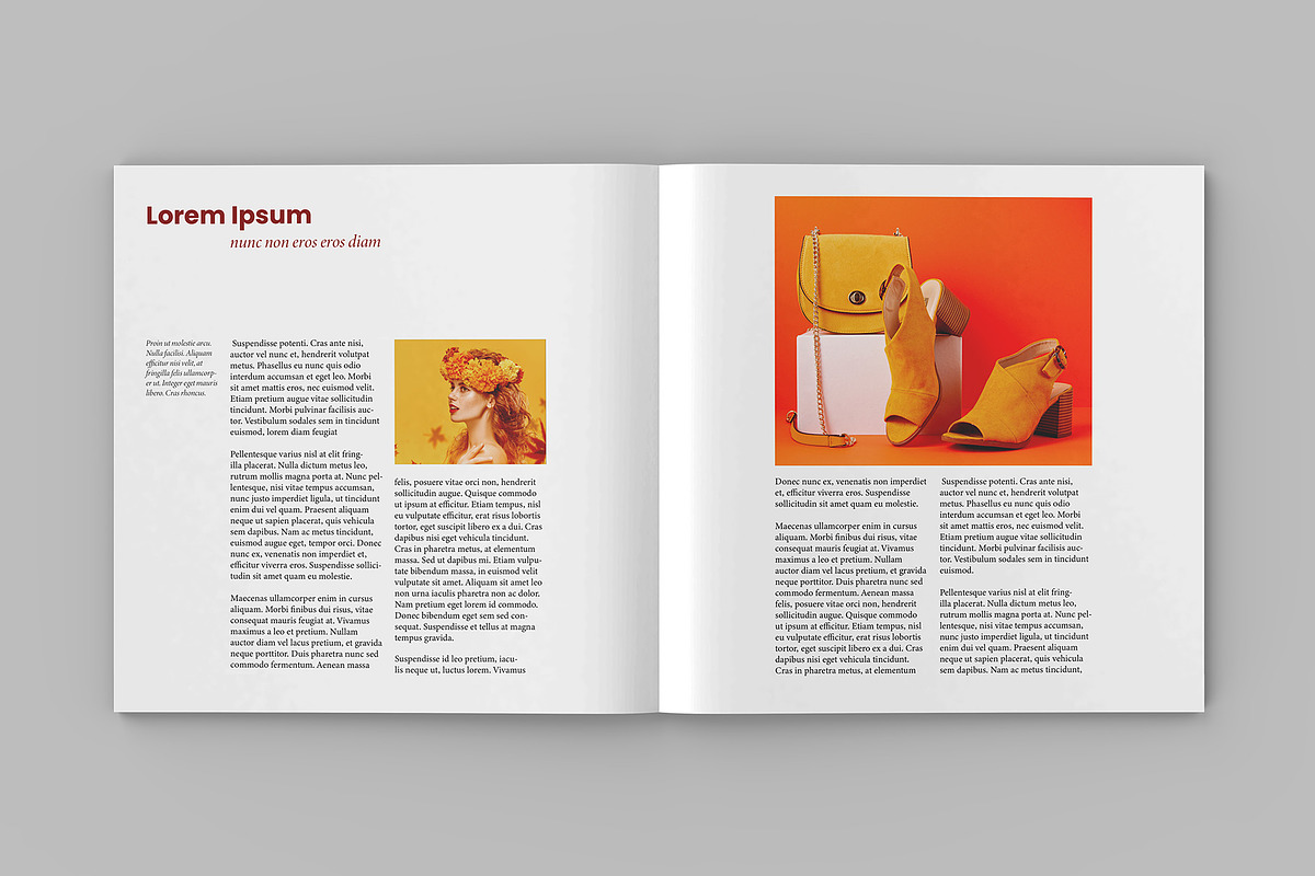 Square Catalog / Magazine Mockup, a Books & Magazine Mockup by Illusiongraphic (Photo 7 of 22)