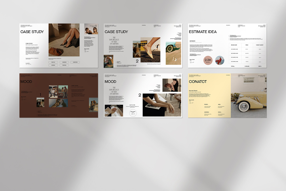 Noureen Brand Proposal Presentation, a Presentation Template by evgenystudio (Photo 10 of 10)