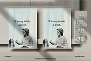 Poster Mockup, an Advertising Mockup by zpackcreative (Thumbnail 1 of 5)