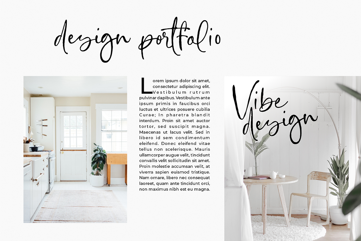 Fleur Marche - Modern Calligraphy preview 2