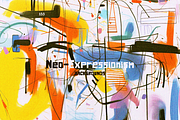 Neo-Expressionism Backgrounds, a Background Graphic by Lilithcollageart (Thumbnail 1 of 17)