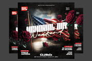 Memorial Day Flyer Template, a Flyer Template by Hotpin (Thumbnail 1 of 2)