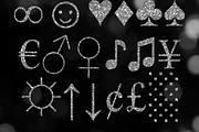 Silver Glitter Alphabet Clip Art, an Object Graphic by Paper Element (Thumbnail 4 of 5)