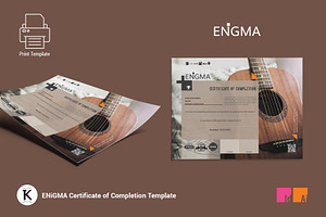 ENiGMA Certificate Of Completion