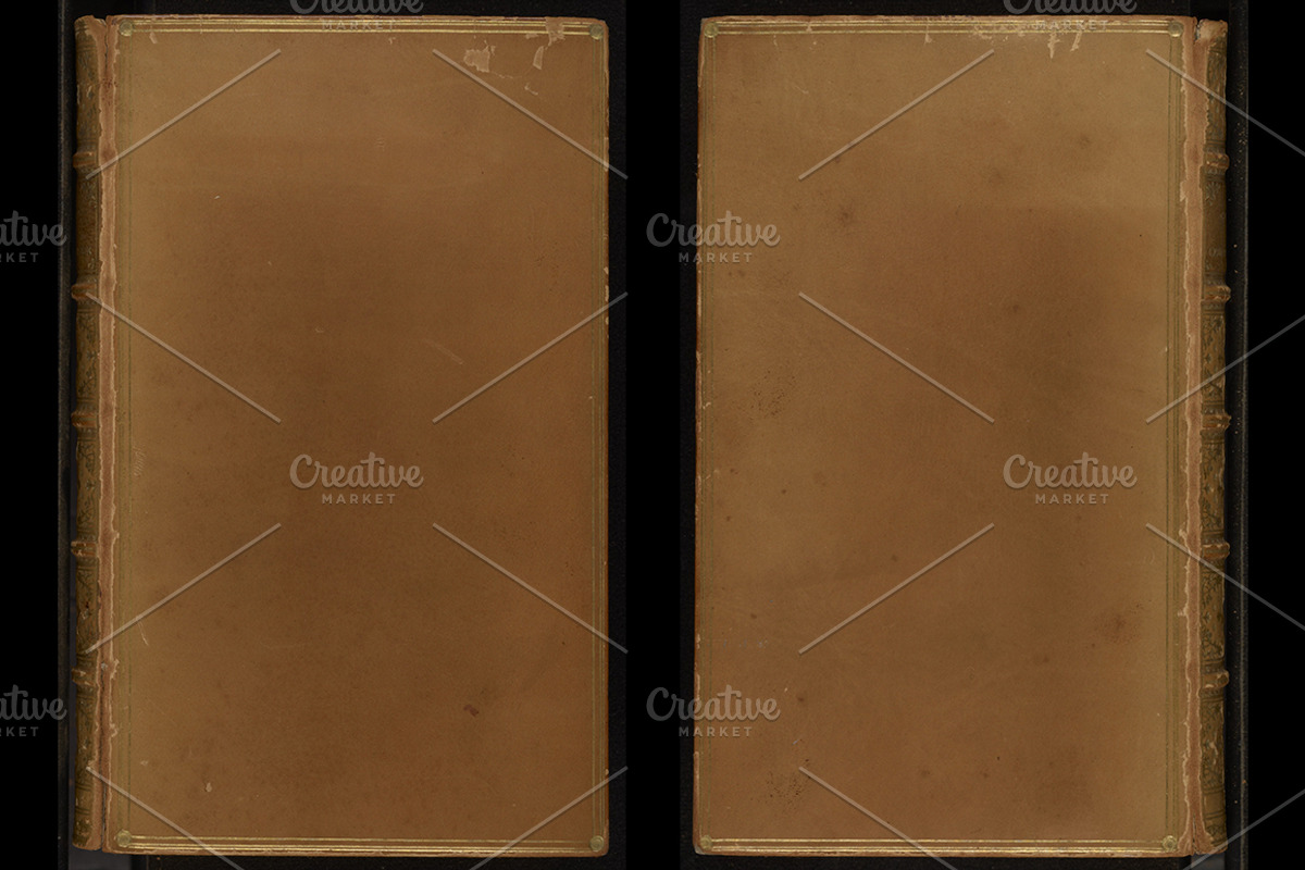 Antique Book Cover Textures, a Texture Graphic by Blue Line Design (Photo 11 of 25)