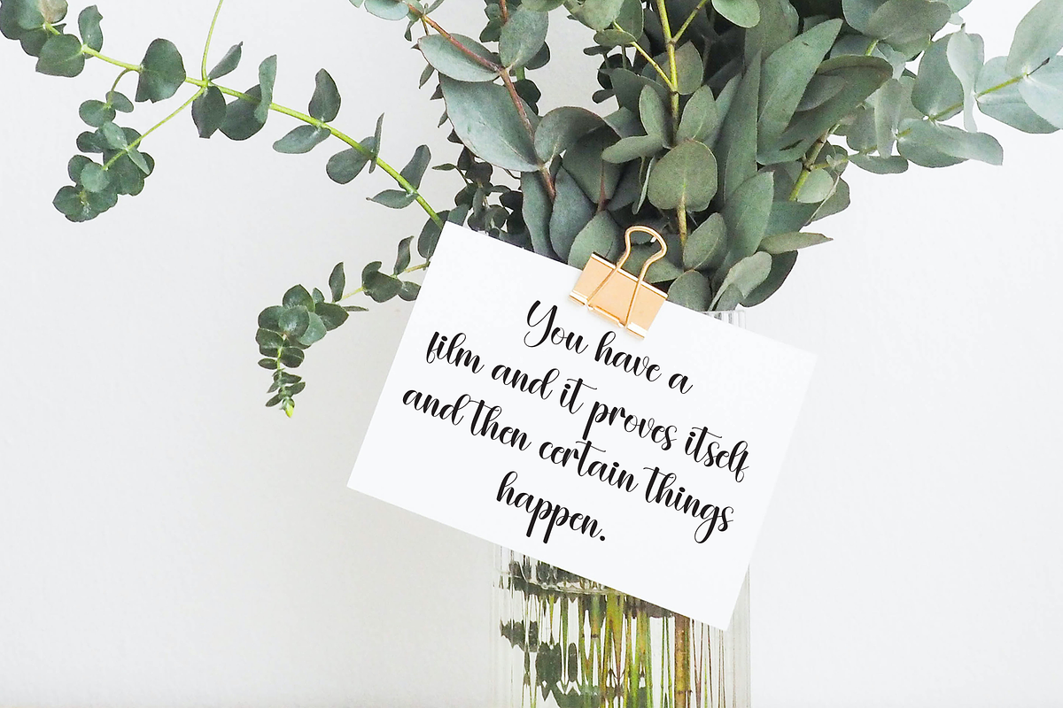 Aromatic | Script Font, a Handwritten Font by Scratchones (Photo 2 of 8)