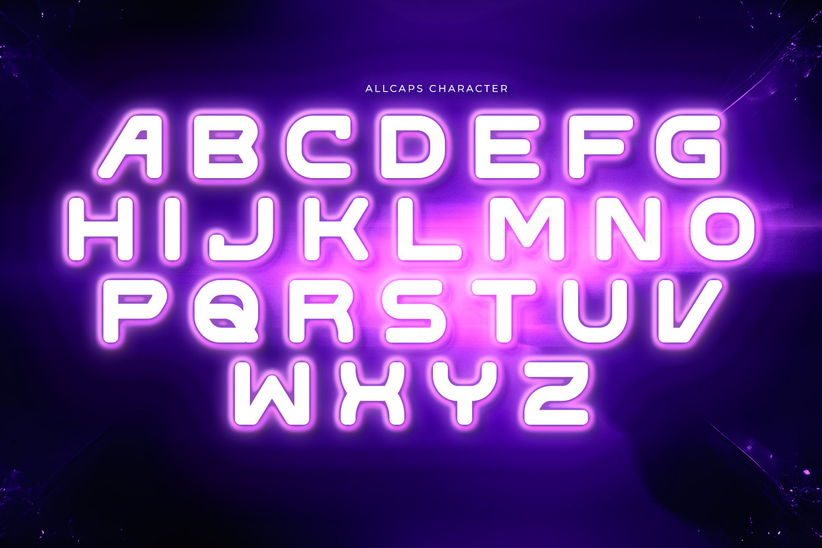 Neon Hypes, a Symbol Font by Ditatype (Photo 8 of 10)