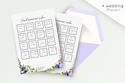 Wedding suite - Golden Succulent, an Invitation Template by Alewiena (Thumbnail 4 of 4)