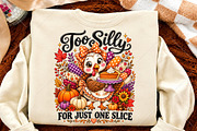 Too Silly For Just One Slice Turkey, a Seasonal Illustration by Canvas Craft (Thumbnail 4 of 5)