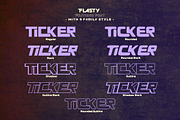 Flasty - Futuristic Font, a Sans Serif Font by twinstd (Thumbnail 7 of 10)