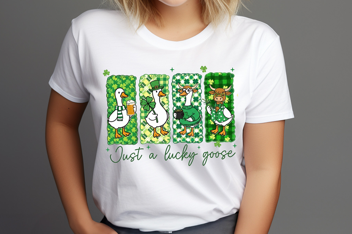 St Patricks Day Funny Goose PNG, a Graphic by Vector Portal (Photo 3 of 9)
