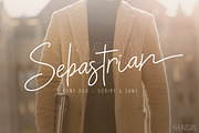 Sebastrian Font Duo, a Script Font by khurasan (Thumbnail 1 of 8)