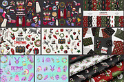 CREEPY Christmas Bundle, an Illustration by SecondOfJuly (Thumbnail 2 of 6)