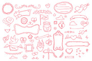 105 Valentine's Day Vector Doodles, an Illustration by Mantas Bac (Thumbnail 3 of 3)