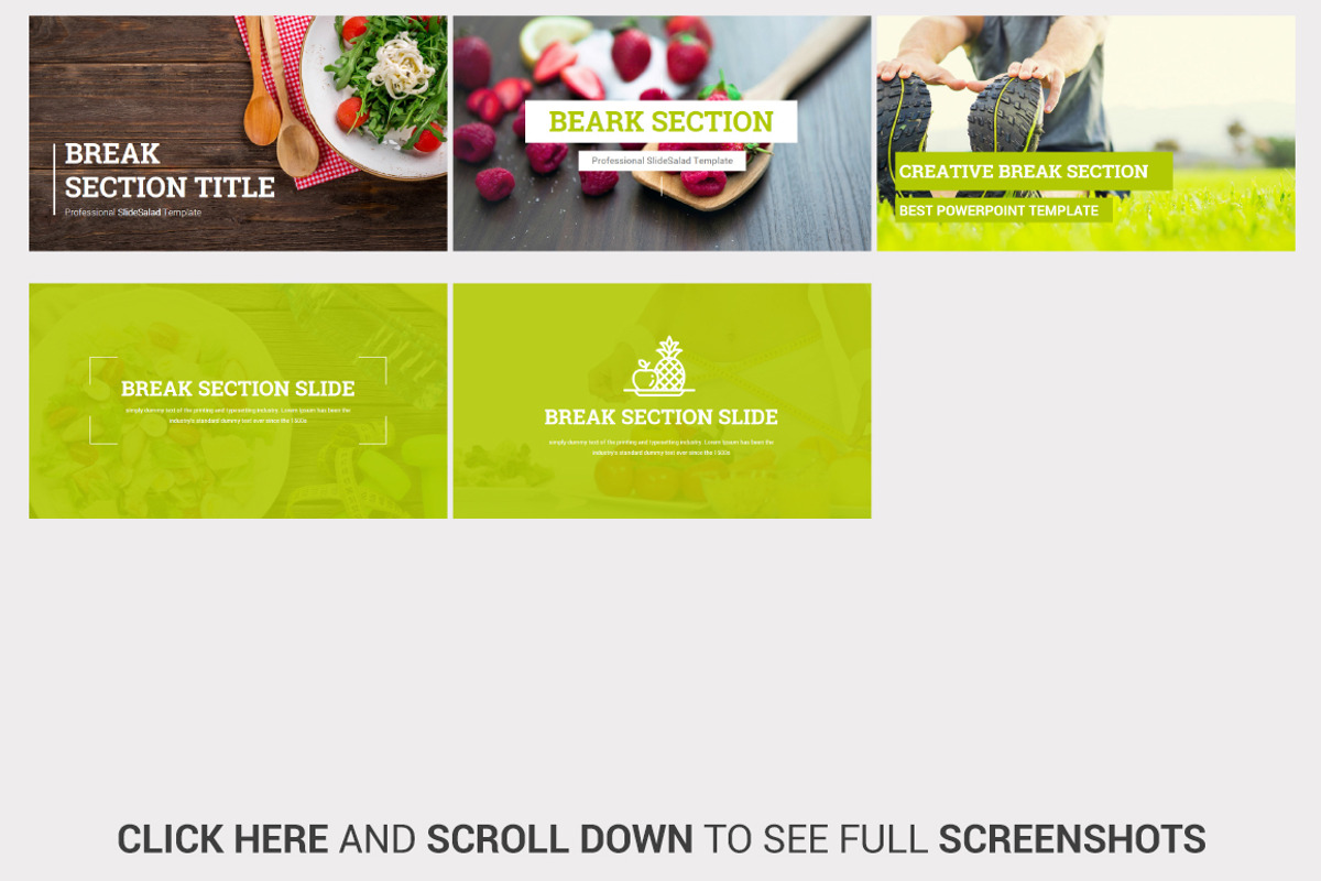 Top Nutrition PowerPoint Template, a Presentation Template by SlideSalad (Photo 20 of 21)