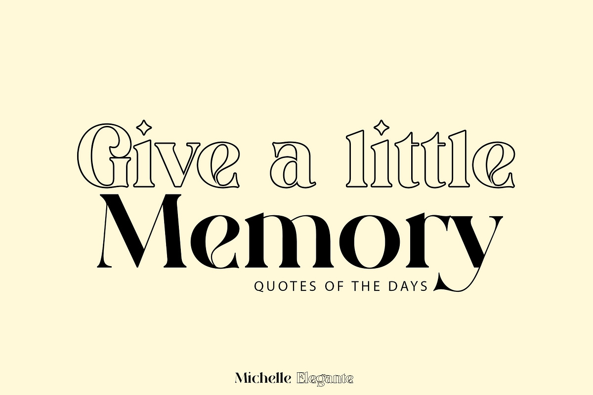 Michelle Elegante, a Serif Font by INKSUN™ (Photo 3 of 10)