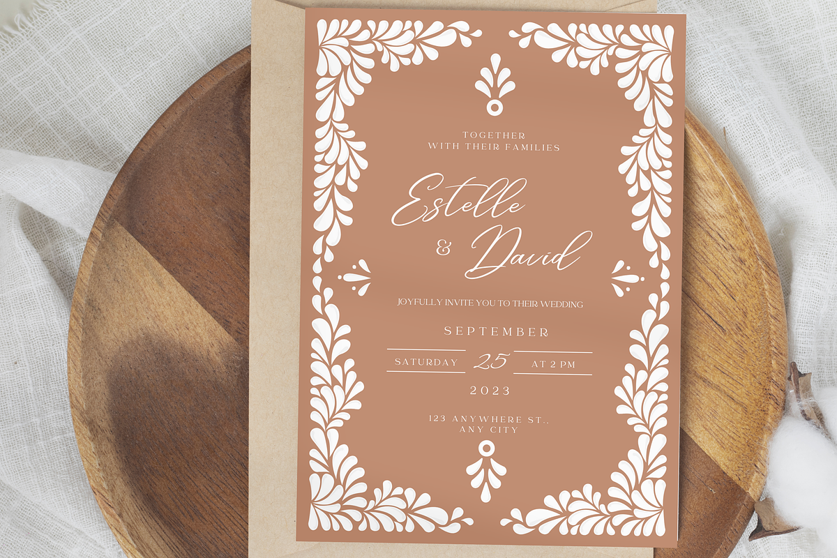 Talavera Wedding Invitations, a Templates & Theme by Akbaly (Photo 7 of 12)
