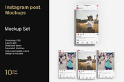 Paper Mockup for Instagram Post, a Books & Magazine Mockup by mahhyud (Thumbnail 1 of 11)
